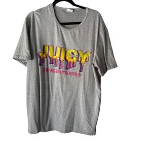 Mens‎ Grey Juicy Concentrates Graphic T Shirt Cannabis Smoking Dispensary
